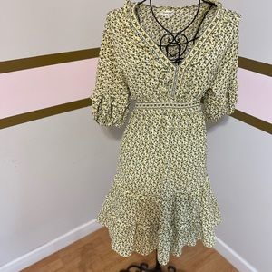 Max studio v next ruffle dress